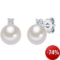 Valero Pearls - 181181 - Boucles d'oreilles Argent 925/1000 - Femme - Perles Cultures d'Eau douce