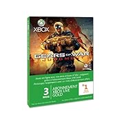 =Carte Xbox Live Gold 3 mois + 1 mois offert - Gears of War : Judgment