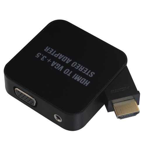 德国Leicke莱克 HDMI转 VGA 高清视频HDMI输