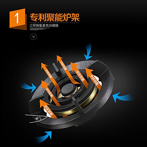 UM 优盟ZJ025 嵌入式燃气灶天然气液化气人工