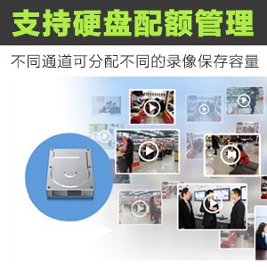 海康威视-海康威视 4路WD1高清硬盘录像机D