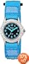 Timex Kids' TW7B998009J My First Timex Silver-Tone Watch with Blue Nylon Band
