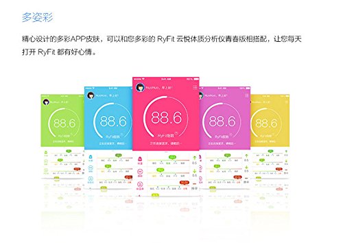 体质分析仪 青春版 活力蓝 智能蓝牙APP健康秤