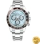 ROLEX DAYTONA PLATINUM ICE BLUE DIAL CERAMIC 116506 BOX/PAPERS UNWORN 2014