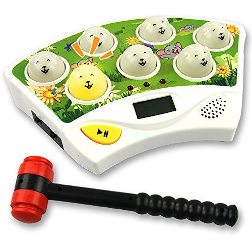 【网上城】五星 音乐打地鼠游戏机 儿童益智敲