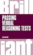 Brilliant Passing Verbal Reasoning Tests:…