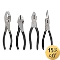 AmazonBasics 4-Piece Pliers Set