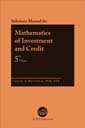 Solutions Manual for Mathematics of Investment and Credit