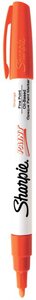 Sharpie Permanent Oil Based Paint Marker, Fine Point, Orange (SAN37306)