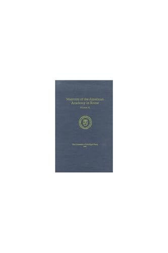 Memoirs of the American Academy in Rome, Vol. 40 (1995) by Joseph Connors