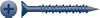 Strong-Point CF328 0.18 x 1.75 in. Phillips Flat Head Screws Notched Thread Blue Ceramic Coating Box of 4 000