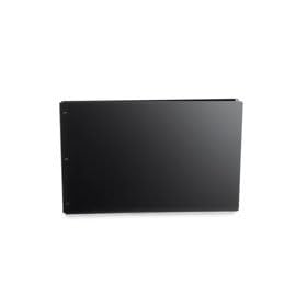 Pina Zangaro Vista, 8.5x11 Screwpost Presentation Book, Landscape Format, Onyx Acrylic Finish,