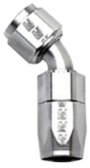 

Full flow hose ends for proflex braided oil lines 45° swivel end-by-russell