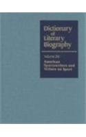 DLB 241: American Sportswriters and Writers on Sports (Dictionary of Literary Biography, 241) by Richard Orodenker