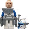 Captain Commander Rex Lego Star Wars Mini Figure with Armor Clone Wars
