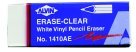 

Alvin Vinyl Pencil Eraser - White