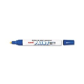 Sanford 63603 - uni-Paint Marker, Medium Point, Blue-SAN63603