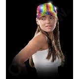 

LED Rainbow Sequin Baseball Hat