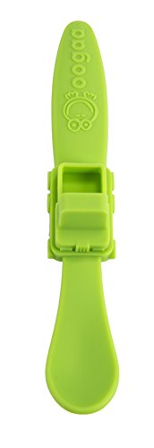 Oogaa Baby Mealtime Truck Spoon, Green