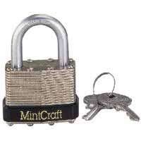 

MINTCRAFT HD00028-3L Padlock LAM Steel 1-3/4