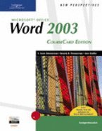 New Perspectives On Microsoft Office Word 2003 CourseCard (Hardcover, 2005) by S. Scott Zimmerman