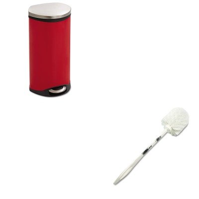 

KITRCP631000WESAF9902RD - Value Kit - Safco Step-On Medical Receptacle (SAF9902RD) and Rubbermaid Toilet Bowl Brush (RCP631000WE)