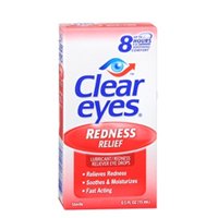 Clear Eyes Clear Eyes Redness Relief Lubricant Eye Drops, 0.5 oz (Pack of 3)