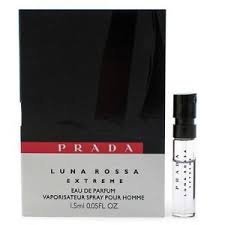 Prada Luna Rossa Extreme EDP Spray Vial Travel Sample .05oz/1.5ml