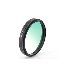 55mm Gradual Green Filter Lens Film (Green) + Worldwide free shiping