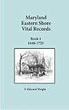 Maryland Eastern Shore Vital Records, Book 1, 1648-1725