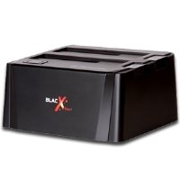 正品Tt曜越BlacX外置3.5/2.5英寸双盘位硬盘底座ST0014U，60元