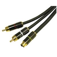 

C2G / Cables to Go 40173 SonicWave Combined S-Video/Stereo Audio Cable (100 Feet, Gray)