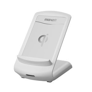 maxell+Qi規格対応+ワイヤレス充電スタンド+ホワイト+WP-QIST10WH