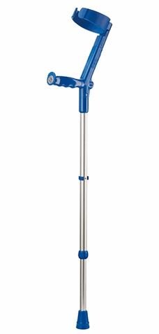 Invacare Atanom Soft Ergonomic Double Adjustable Elbow Crutches – Blue ...