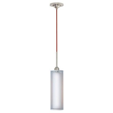 

Stone Lighting PD314BZSIRD Pendant Soho Plus Bronze Silver Mesh Red Cord