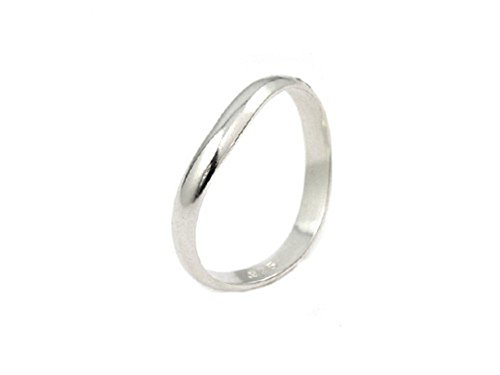 Sterling Silver Thumb Ring 3mm Band Custom Comfort Fit Design 925 Italy