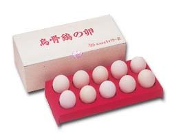 烏骨鶏有精卵10 個セット(化粧箱入)
