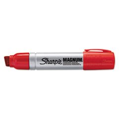 SAN44002 Magnum Permanent Marker, Jumbo Chisel Point, Red