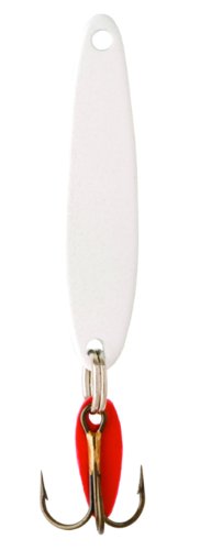 

Bay De Noc 8WP 3-1/4-Inch Swedish Pimple Jig, 1-Ounce, White Pearl