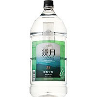 甲 サントリー 鏡月グリーン　25°ペット取手付 4L 1本