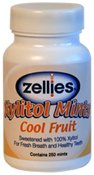

ZELLIES XYLITOL MINTS COOL FRUIT - 1 bottle 250 per bottle