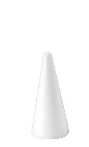 Algopix Similar Product 1 - Glorex 3803 848 6 Styrofoam Cone
