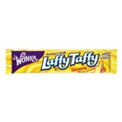 Wonka Laffy Taffy Banana, 1.5 Ounce Bars (Pack of 24)