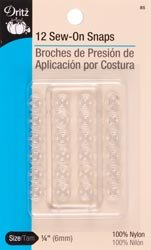 Algopix Similar Product 8 - Bulk Buy Dritz Clear Nylon Sew On