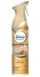 Febreze Air Effects - Limited Edition - Vanilla Latte - Net Wt. 9.7 OZ (275 g) Each - Pack of 2