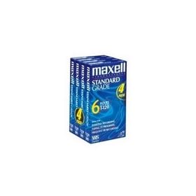 Maxell Std T-120 4 Pack Vhs Vhs - Model#: 214049