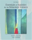Essentials of Statistics for the Behavioral Sciences
