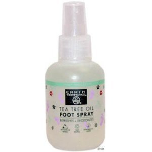Earth Therapeutics Tea Tree Oil Foot Spray 4 Oz (Pack of 2)