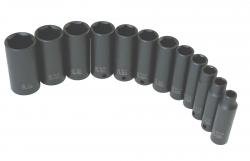 

Socket Set Impact 3/8In. Drive 12 Pc Deep Sae