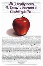 All I Need to Know I Learned in Kindergarten by Robert Fulghum